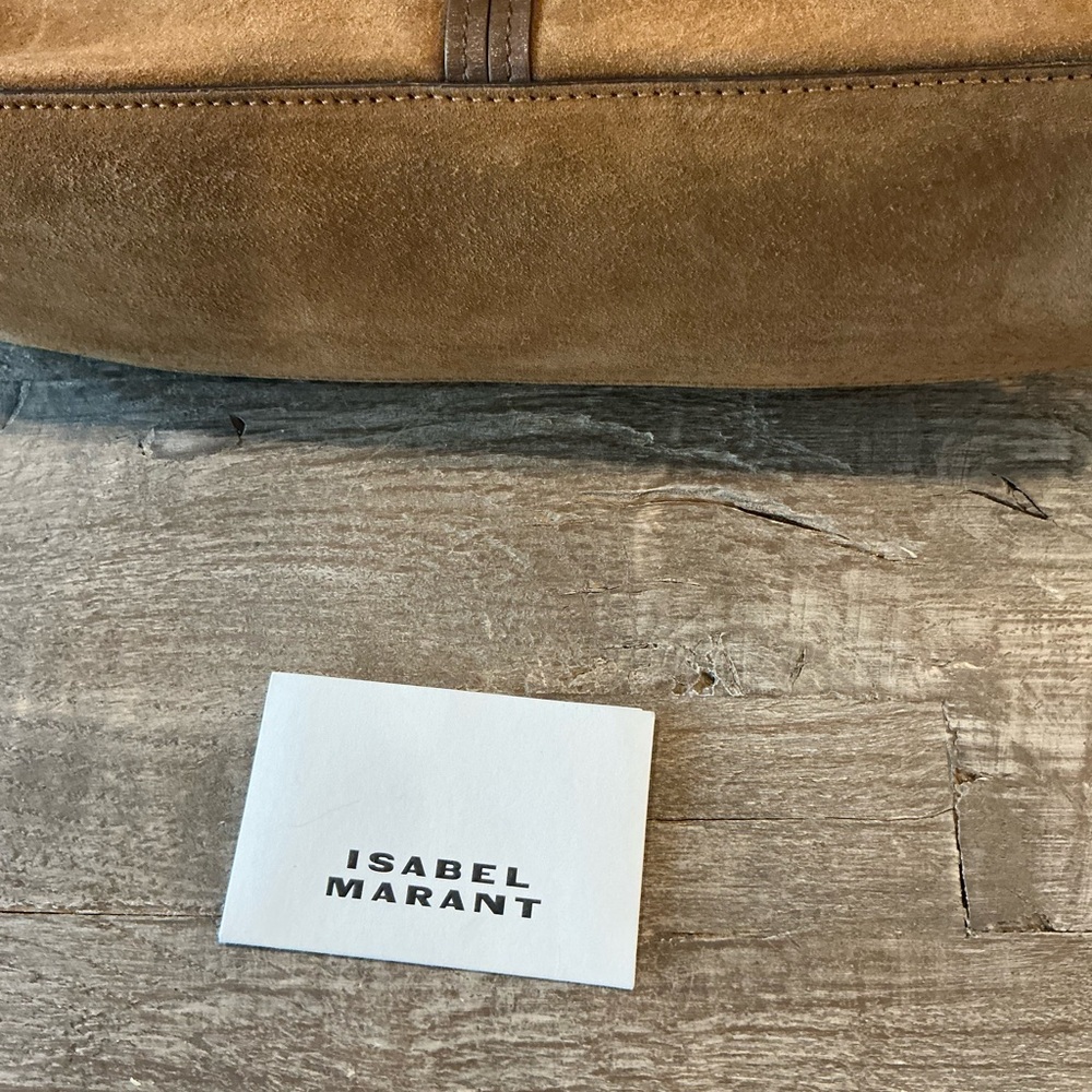 Isabel Marant Brown Suede Shoulder Bag - Picture 8 of 10